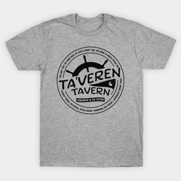 Ta'veren Tavern Logo T-Shirt by Ta'veren Tavern